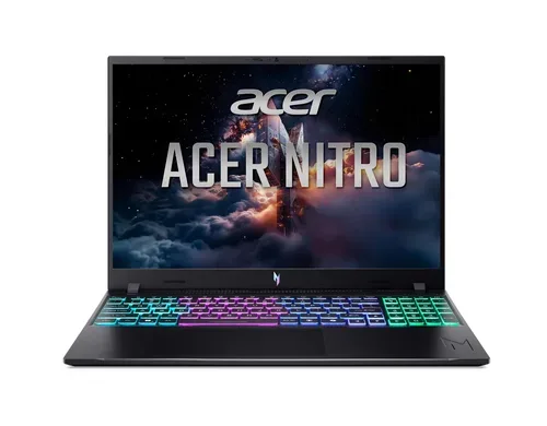 ACER Nitro V 16 AI ANV16-A31-R5GJ, Gaming Notebook, mit Display, AMD Ryzen? 7 260 Prozessor (16 MB Cache, bis zu 5.1 GHz), GB RAM, 1 TB SSD, NVIDIA GeForce RTX? 5060, Obsidian Black, Windows 11 Home