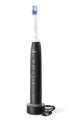Philips Sonicare 6100 elektrische Schallzahnbürste Hx7401/01 schwarz
