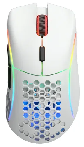 Glorious PC Gaming Race - Model D Wireless Gaming Mouse - matte white, Weiss