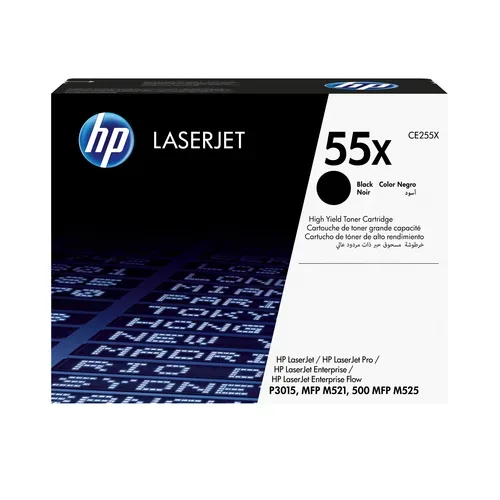 HP H55XBK Toner XL bk - HP No. 55XBK, CE255X für z.B. HP LaserJet Enterprise 500 MFP M 525 dn, HP LaserJet Enterprise 500 MFP M 525 f
