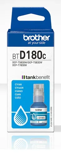 Brother B180 Druckerpatronen cyan - Brother BTD180C für z.B. Brother DCPT 580 DW, Brother DCPT 580, Brother DCPT 583 DW, Brother DCPT 780 DW