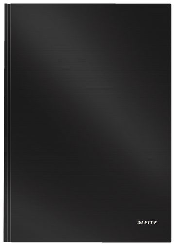 Leitz Notizbuch Solid A4 liniert, schwarz