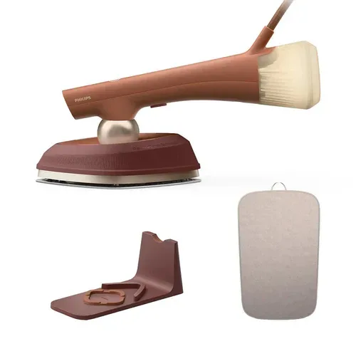 Philips OneTurn 2-in-1 GC213/51 Bügeleisen / Steamer – Bügeleisen/Dampfbügeleisen – terracotta