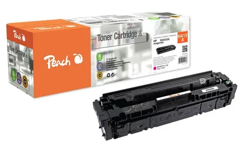 Peach HP 415 A Toner ma ersetzt HP No. 415A, W2033A für z.B. HP Color LaserJet Enterprise MFP M 480 f, HP Color LaserJet Pro MFP M 454 dw