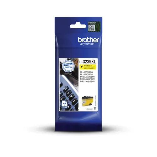 Brother B3237/3239 Druckerpatronen XL y - Brother LC3239XLY für z.B. Brother MFCJ 6947 DW, Brother HLJ 6000 DW, Brother HLJ 6100 DW