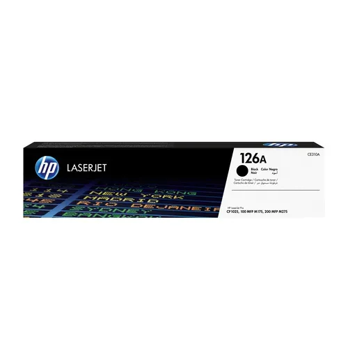 HP H126ABK Toner bk - HP No. 126A BK, CE310A für z.B. HP TopShot LaserJet Pro M 275 nw, HP Color LaserJet Pro CP 1000, HP LaserJet CP 1000