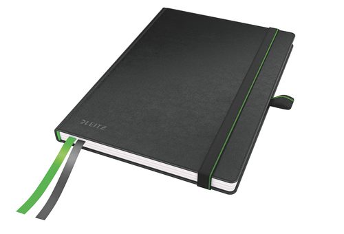 Leitz Notizbuch A5, Liniert, Schwarz