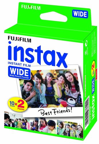 Fujifilm Instax Color 10x2 Blätter - Analogfilm (Weiss)