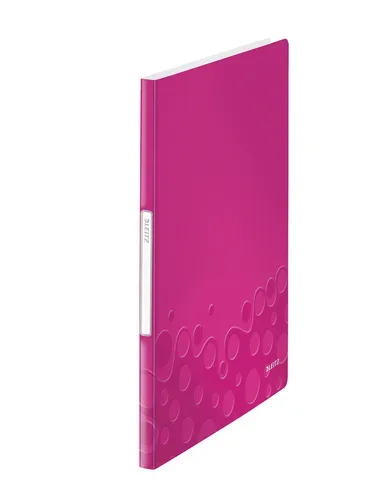 LEITZ Sichtbuch WOW PP A4 46310023 pink 20 H&uuml;llen