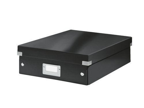 Leitz Click & Store Organisationsbox Mittel, Schwarz