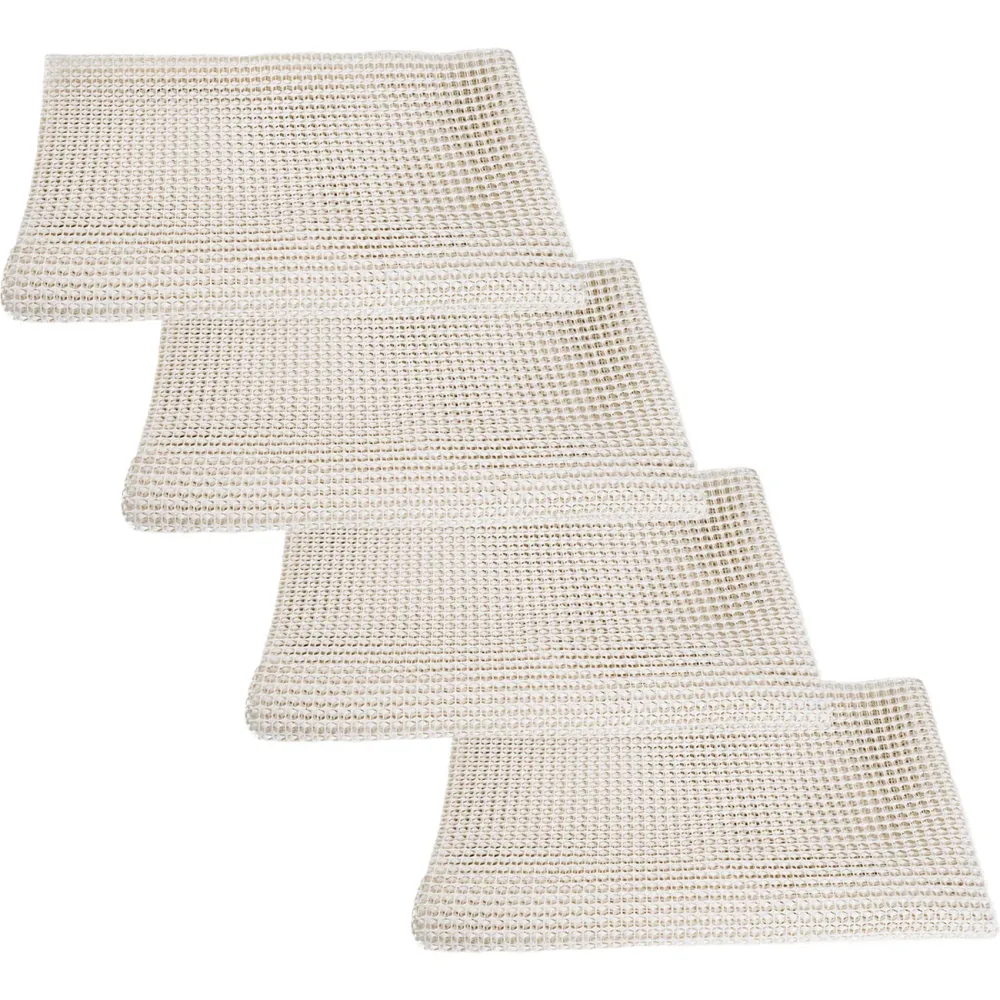 4er-Set Teppich Antirutschunterlage, zuschneidbar, 80 x 200 cm