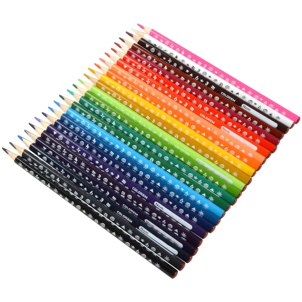 Buntstifte, 24 Stifte, verschiedene Farben