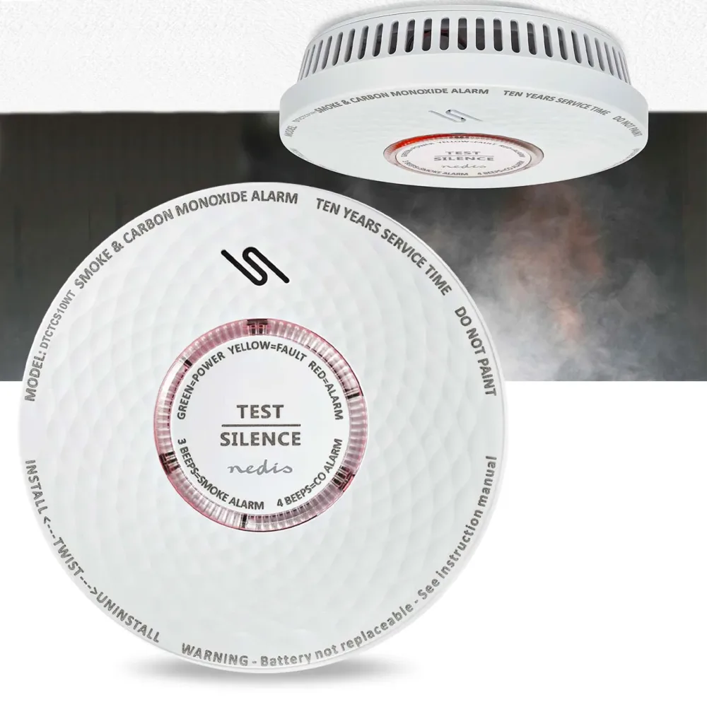 Rauch & Kohlenmonoxid Melder, 85 dB