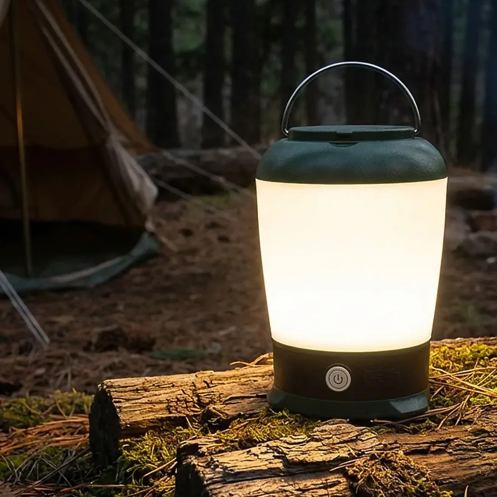 LED-Campinglampe, aufladbar, 3 Leuchtmodi
