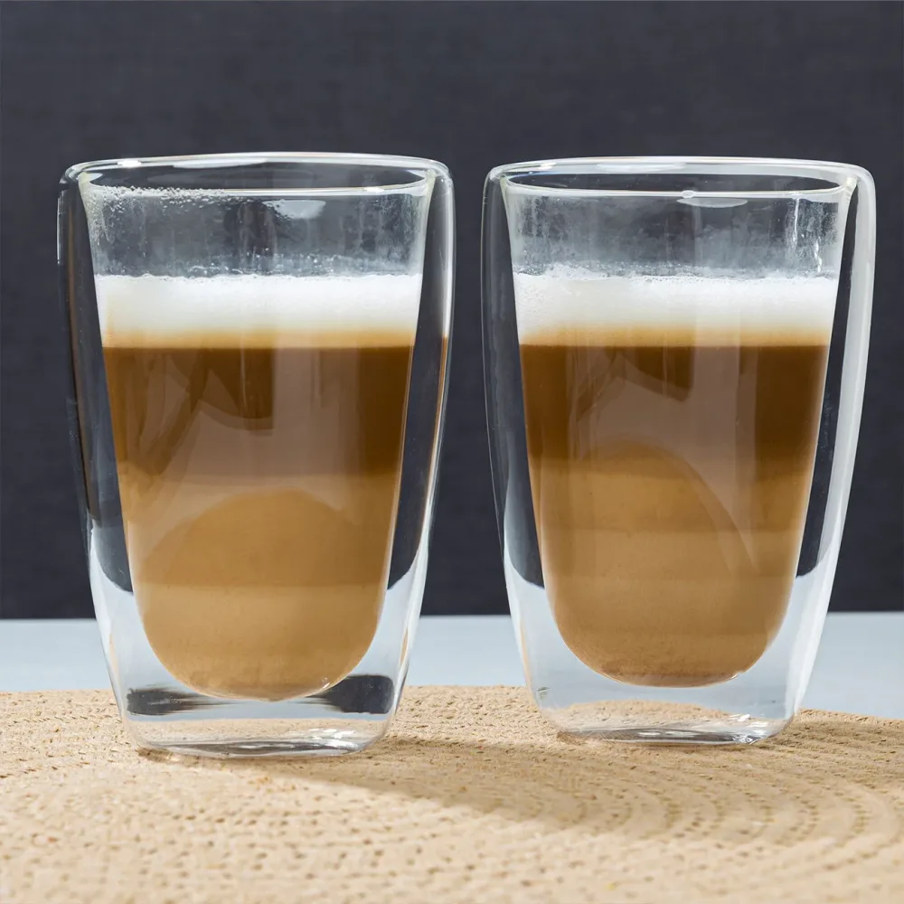 FS-STAR, Unsere Neuheiten, FS Star Latte Macchiato-Glas 2er Set Doppelwandig, Produkte & Wohnen