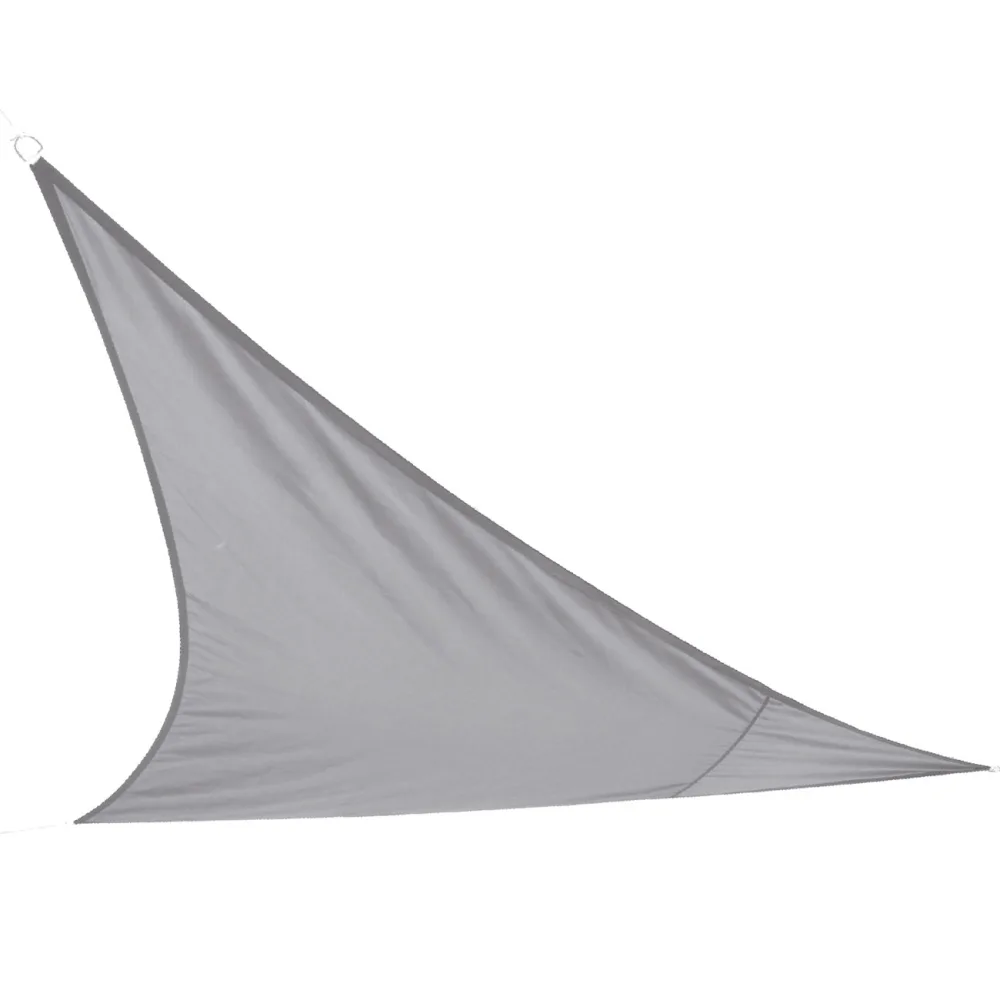 Dreieck Sonnensegel, 3 x 3 x 3 m, grau