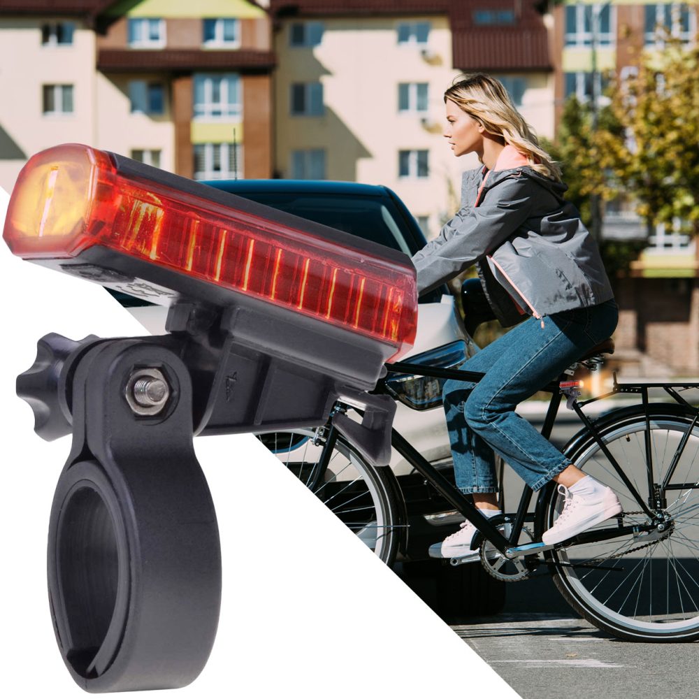 Akku-Velo-Rücklicht mit Bremslichtfunktion
