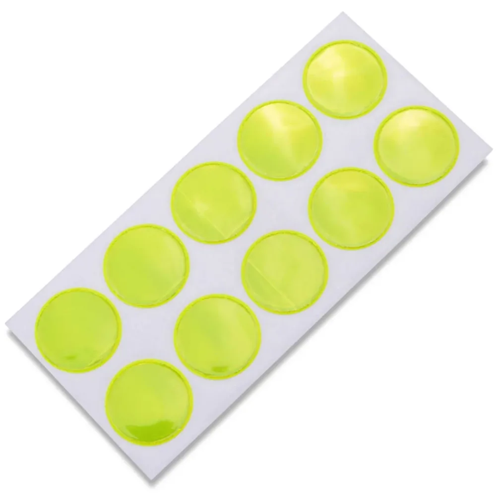 Reflektor-Sticker, 10 Stück, rund Ø 20 mm