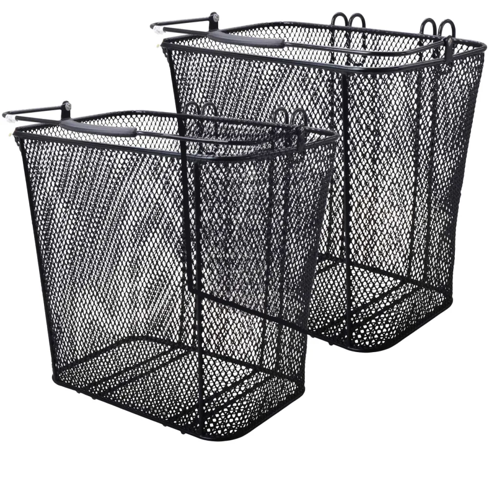 2er-Set Velokorb für Gepäckträger, 25L
