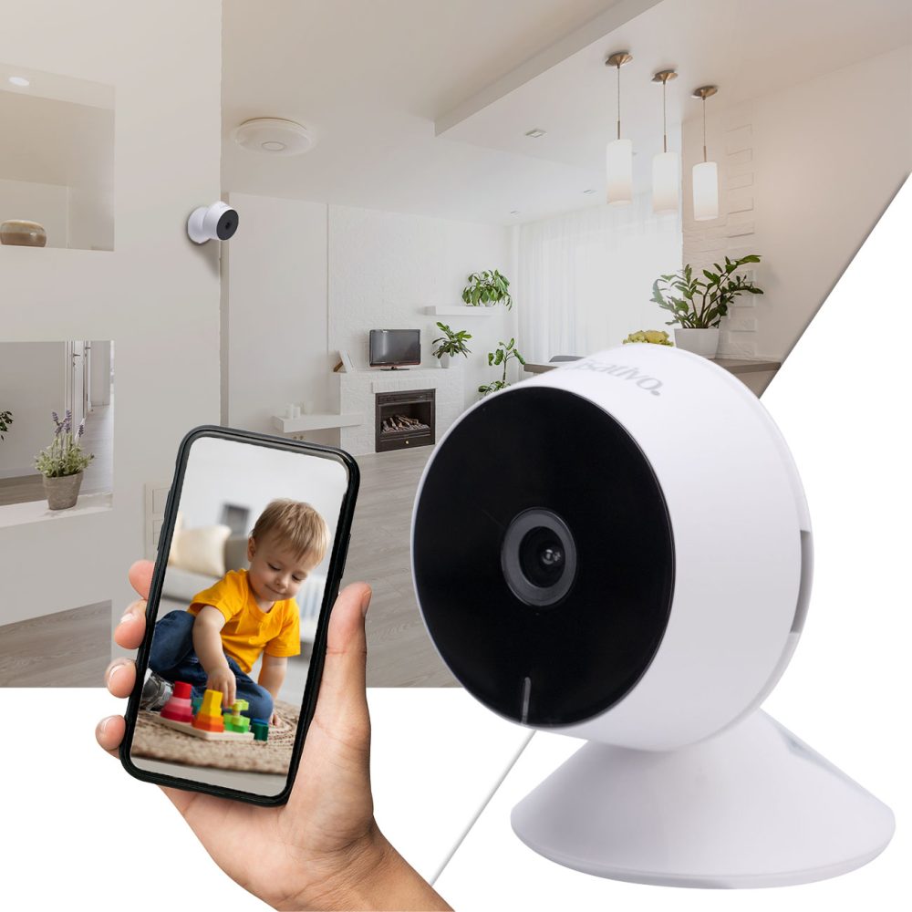 Full-HD IP-Überwachungskamera, smarte IR-Nachtsicht