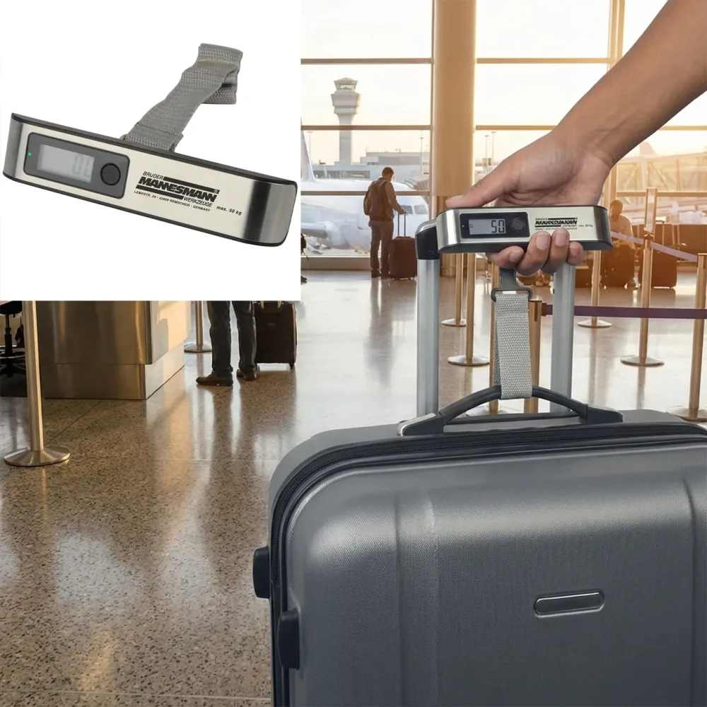 Digitale Kofferwaage bis 50 kg