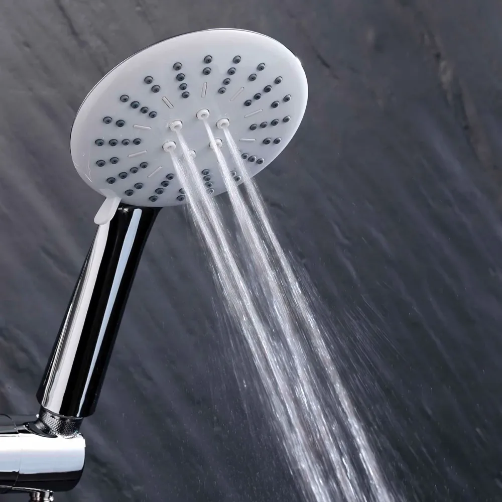 Massageduschkopf mit Wassersparfunktion, 24 x Ø 12 cm