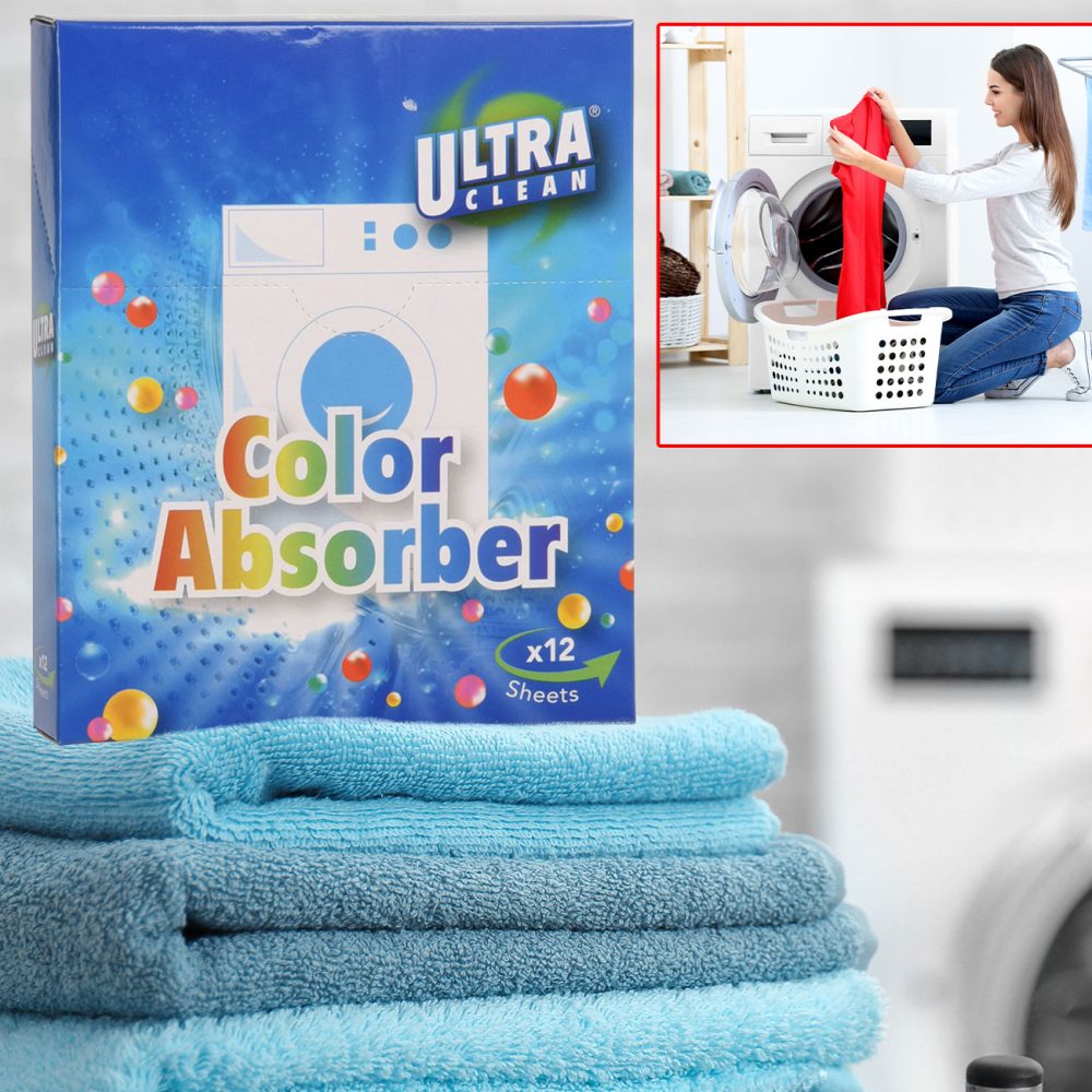 Farbfangtücher als Verfärbungsschutz in der Waschmaschine, 24 Stk.