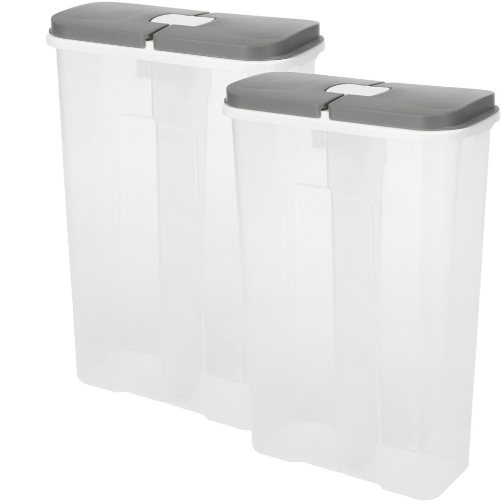 2er-Set Vorratsdose XL mit 2 Fächern, 3550 ml