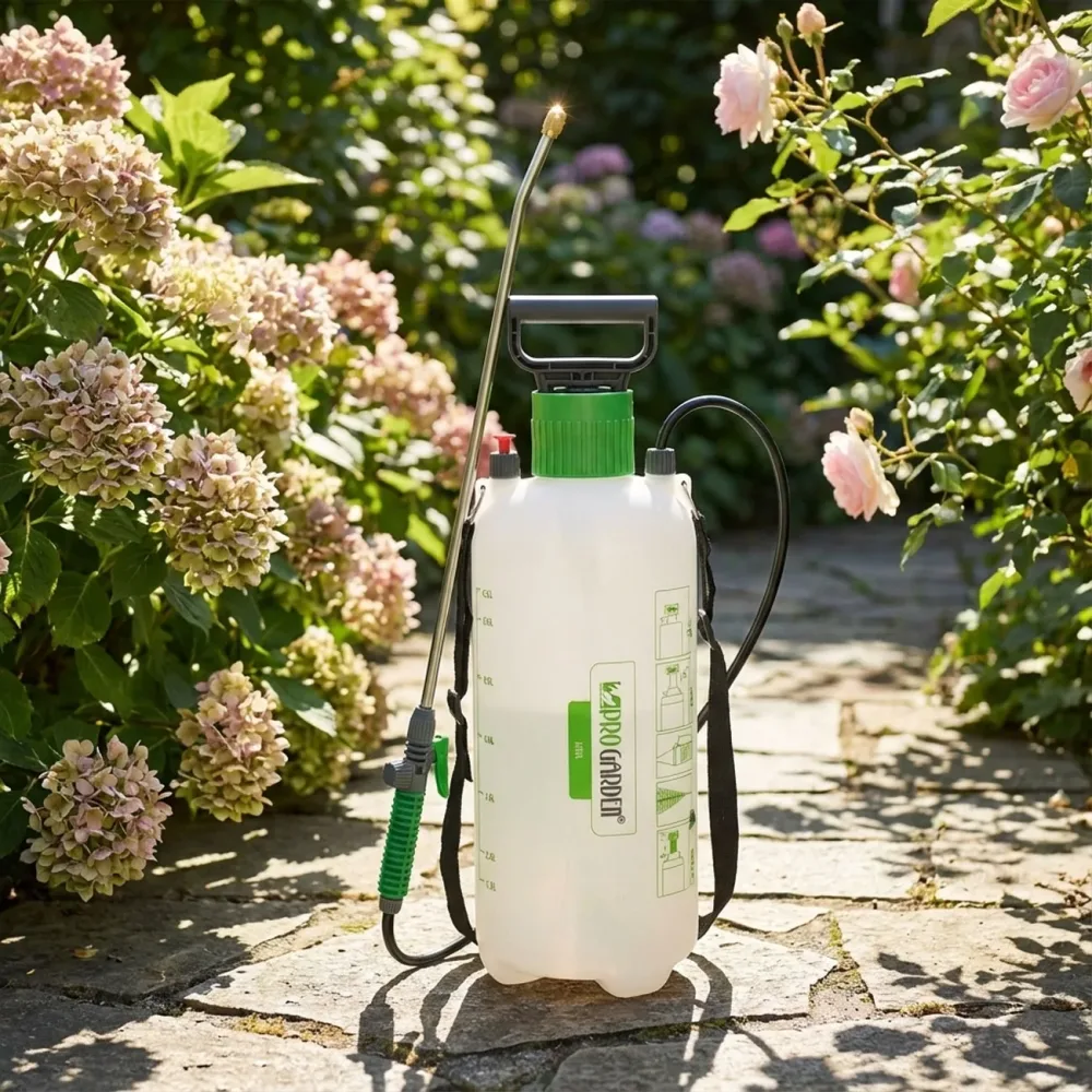 Drucksprüher mit Messingkopf, 8L