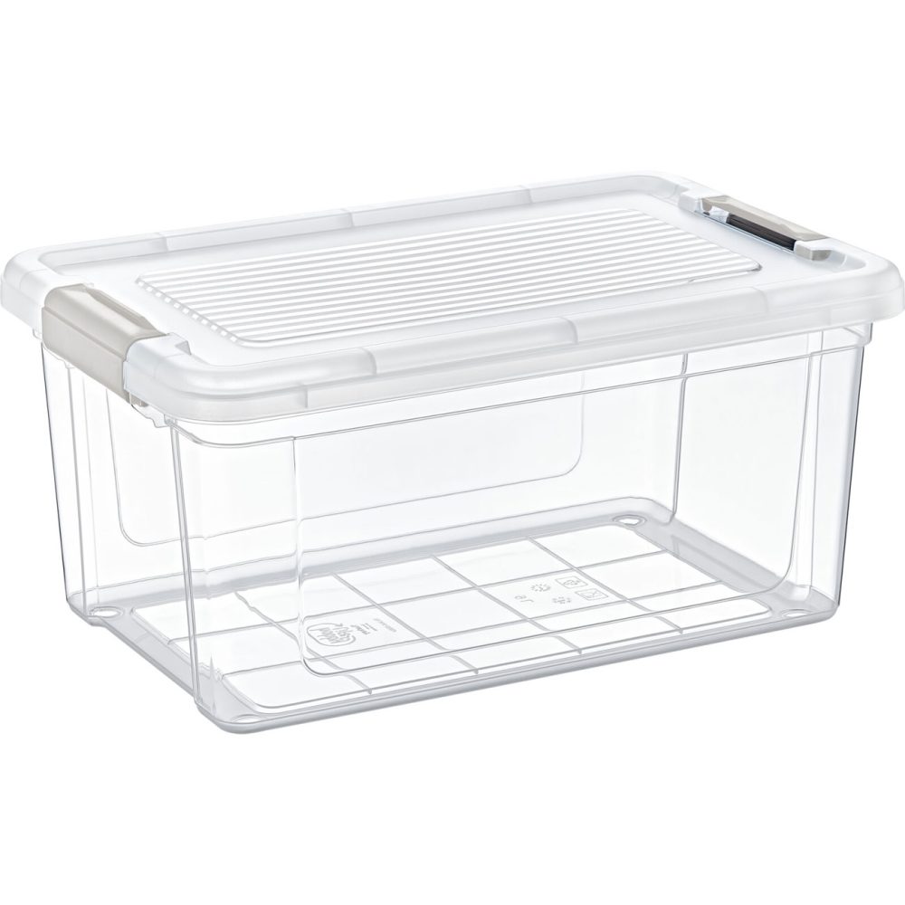 Vorratsbox, 9 Liter, transparent