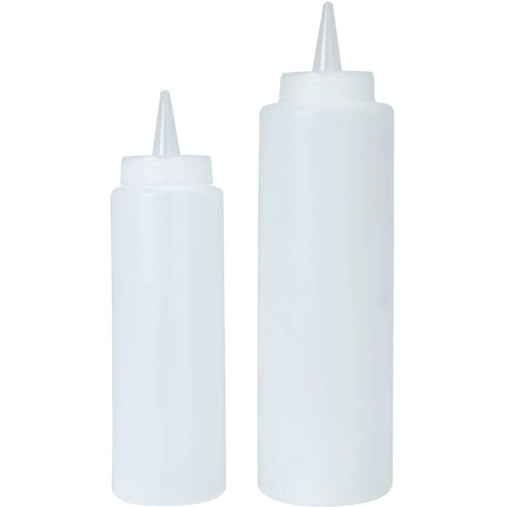 Garnierflaschen, 2er-Set, 250 ml und 400 ml
