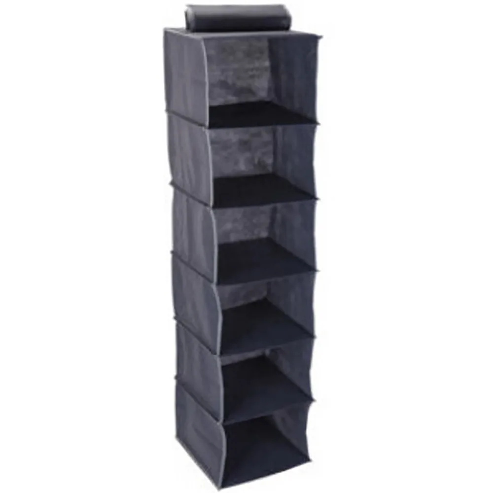 Schrank-Hängeregal, für Kleidung, Schuhe etc., 6 Fächer
