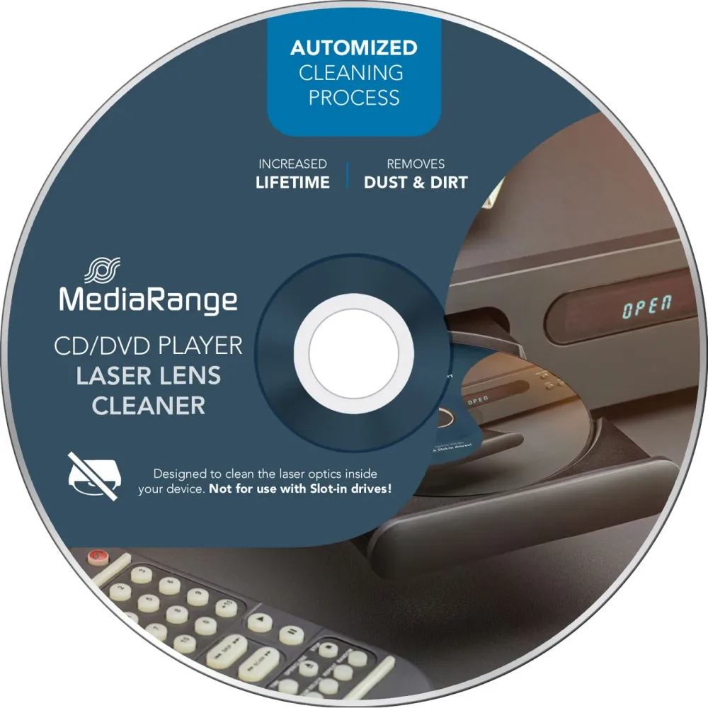 Reinigungs-CD für CD/DVD Laufwerke & CD-Player