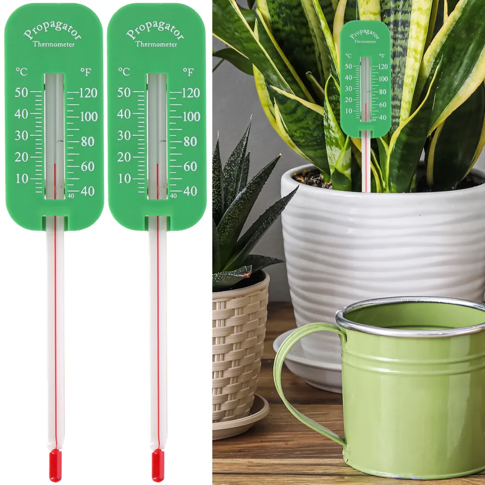 2er-Set Bodenthermometer, 0-50°C