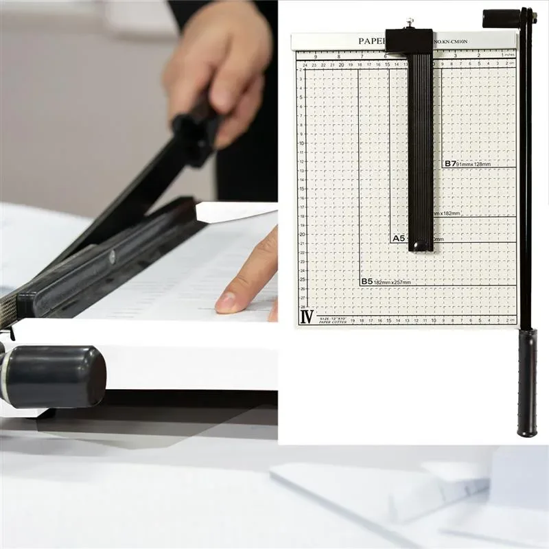 Papier Schneidemaschine für DIN A4, Papier, Fotos, Visitenkarten