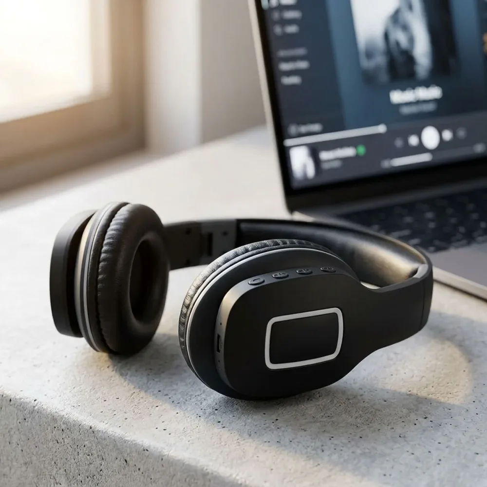 Stereo Kopfhörer, Headset mit Mikrofon, Bluetooth 5.0