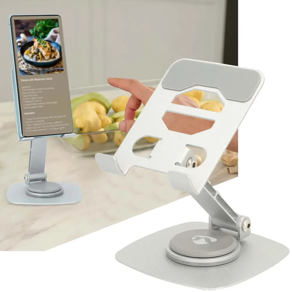 Universal Smartphone Halterung aus Aluminium, 360° schwenkbar
