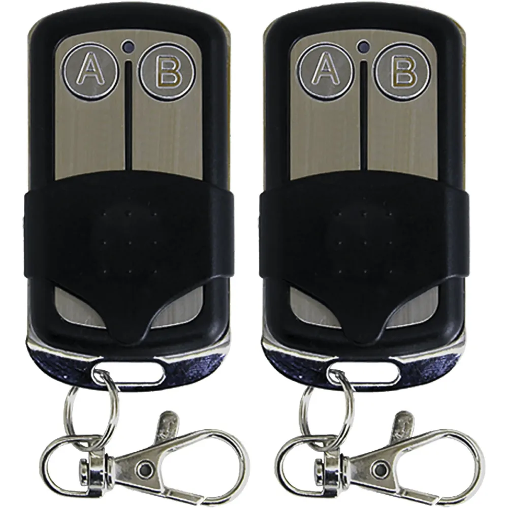 2er-Set Programmierbarer Funk-Handsender, 433,92 MHz, 2 Kanäle
