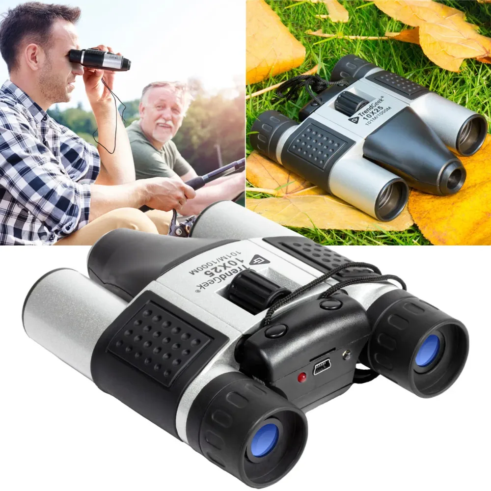TECHNAXX Fernglas mit Kamera silber