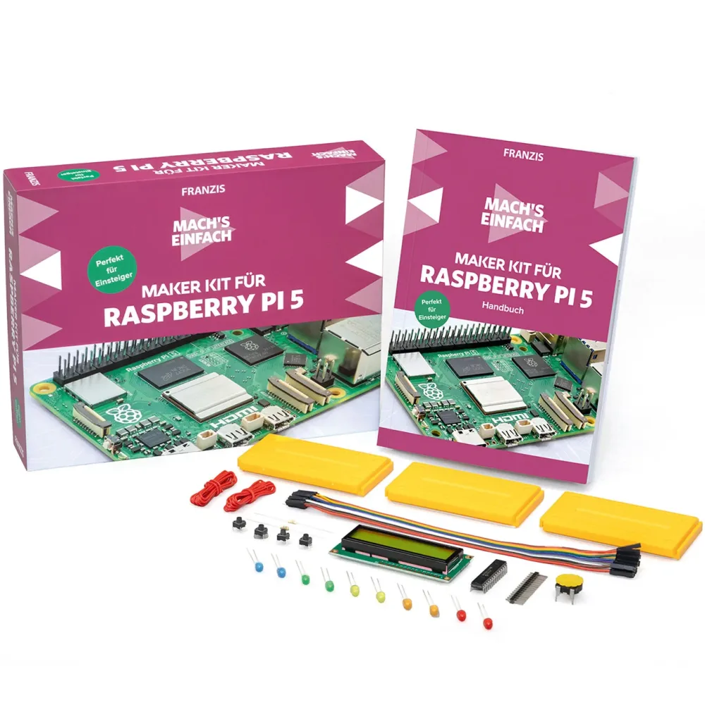 FRANZIS 67219-3 Programmierplatine ab 14 Jahre