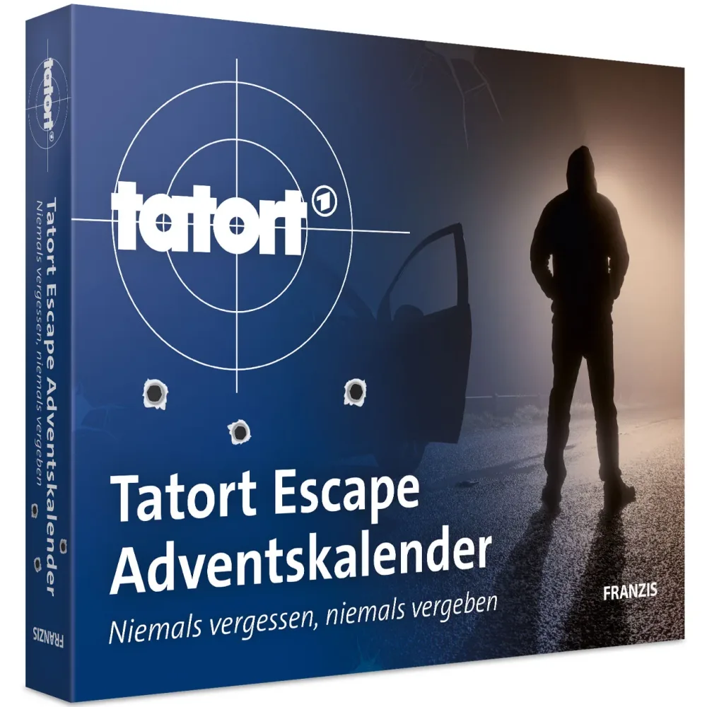 Tatort Escape Adventskalender - Niemals vergessen, für 1-4 Personen