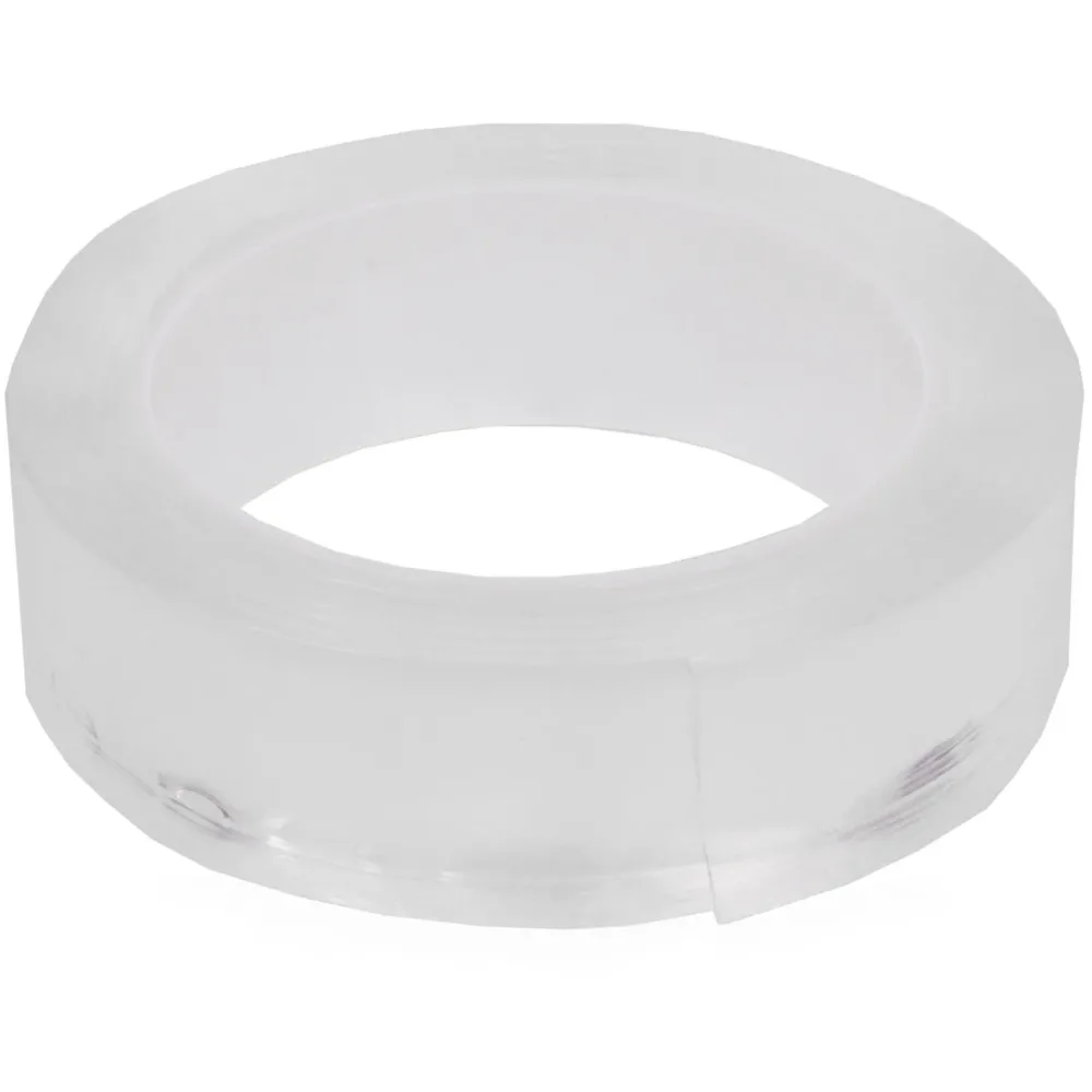 Doppelseitiges Nano-Klebeband, 2 m x 3 cm, transparent