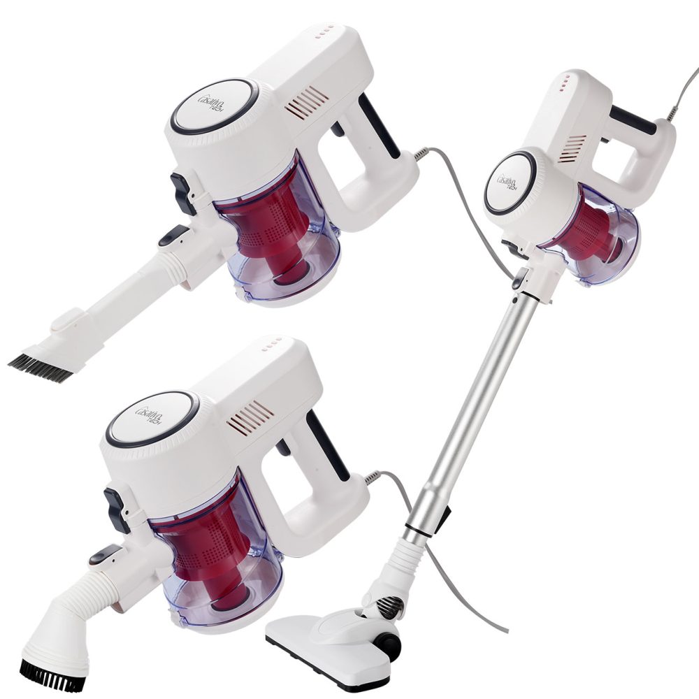 2in1-Zyklon-Staubsauger, 500W, 15kPa, HEPA, 800ml Behälter, 4,9m Kabel