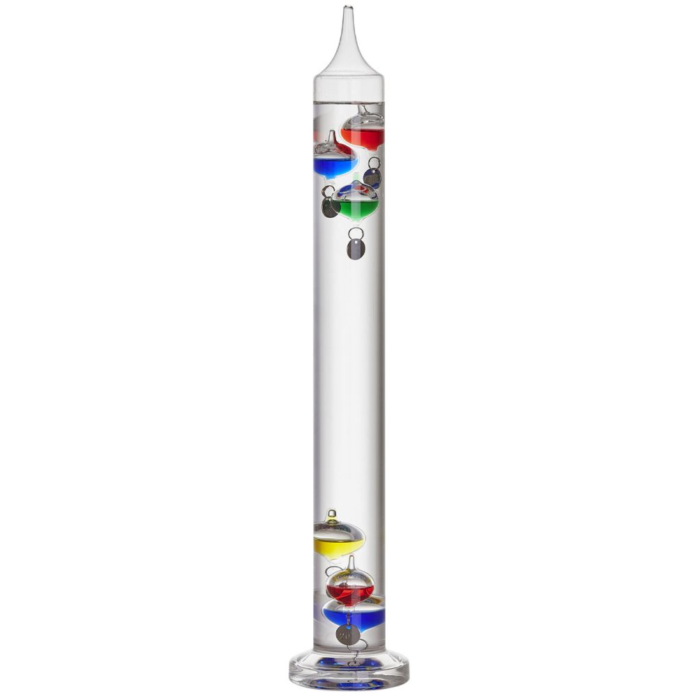 TFA Dostmann Flüssigkeitsthermometer GALILEO GALILEI Thermometer Transparent 18.1019.01.54
