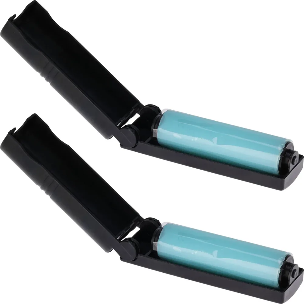 2er-Set Mini Fusselroller-Box, abwaschbar, wiederverwendbar