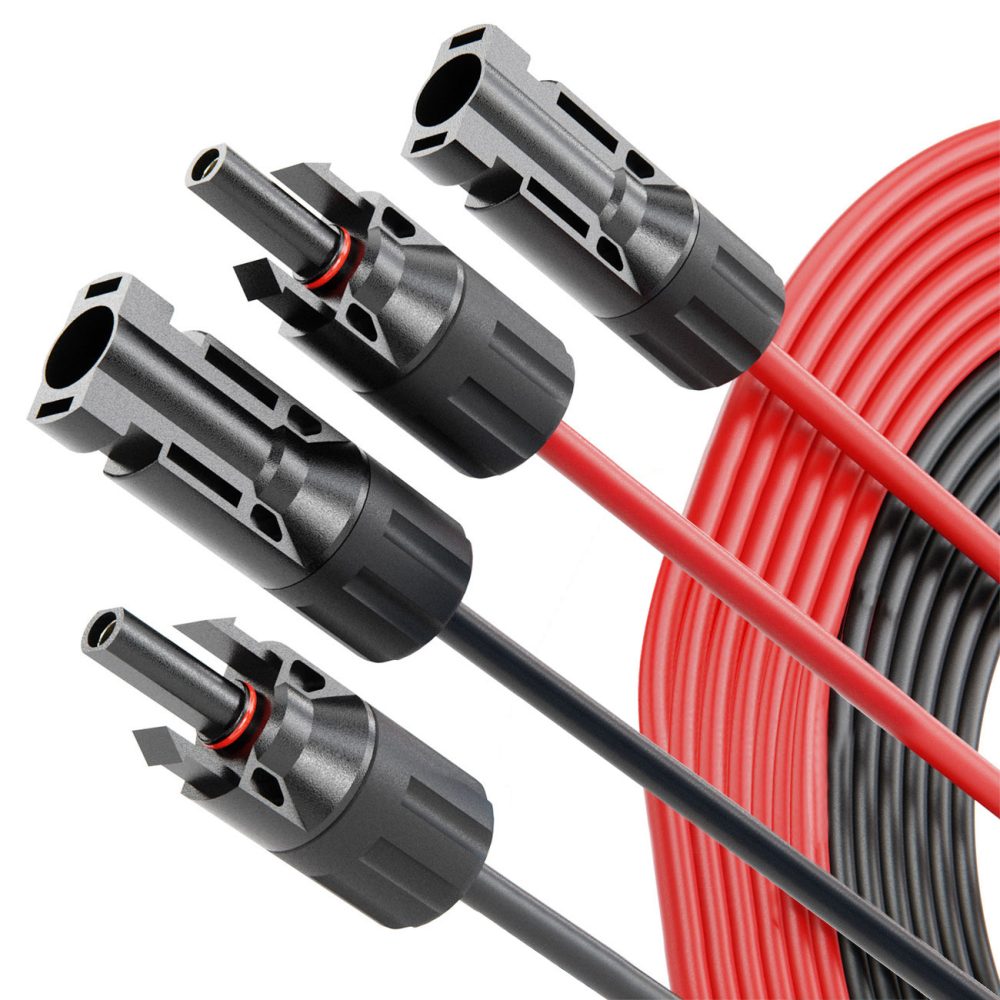 Absina 910000 Verlängerungskabel 4 mm² Kabellänge 1 m