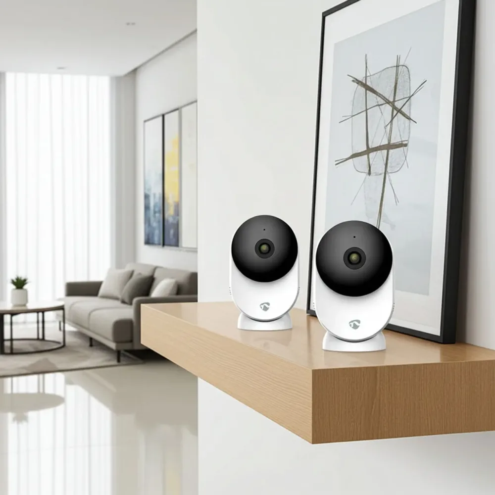 2er-Set SmartLife Innenkamera mit Geräusch- und Bewegungserkennung, Full-HD