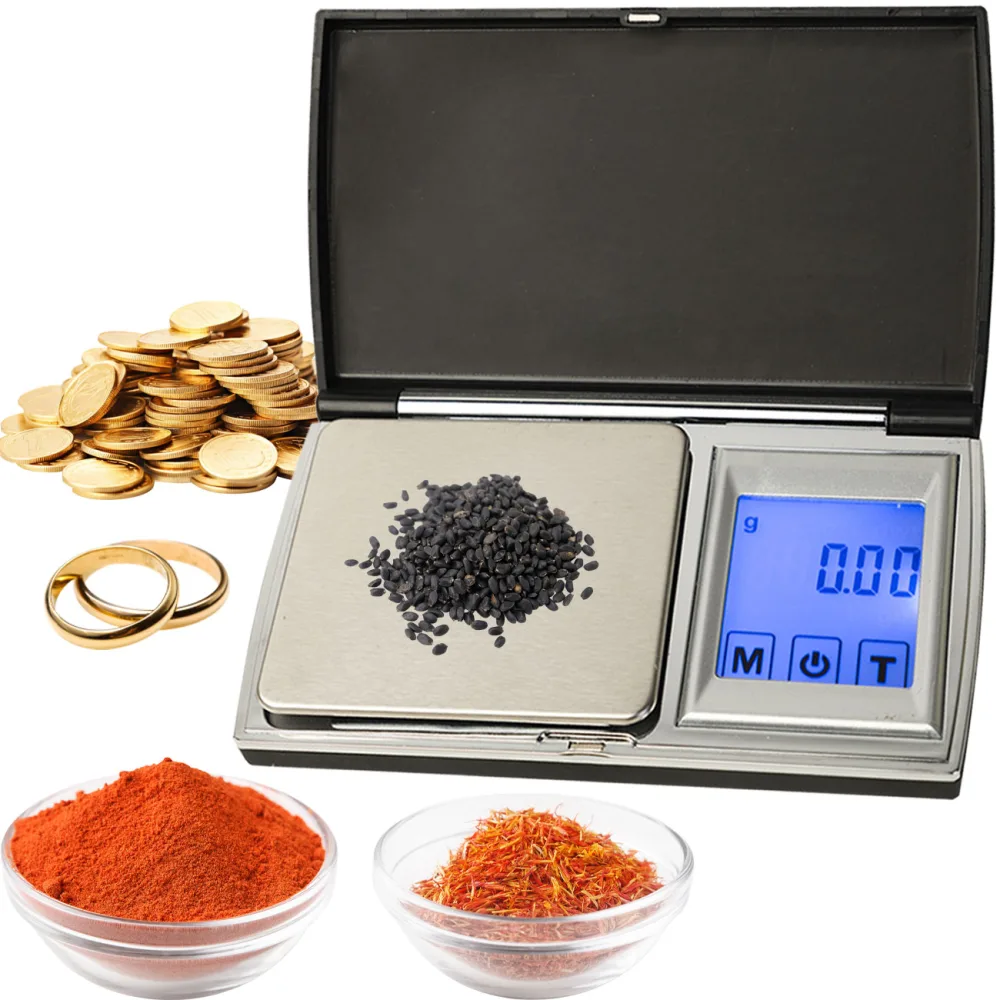 Präzise Digitale Taschen-Feinwaage mit Touch-Display, 300g/0.01g