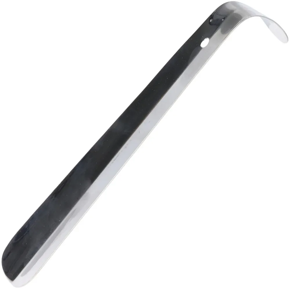 Schuhlöffel, Edelstahl, 18 cm