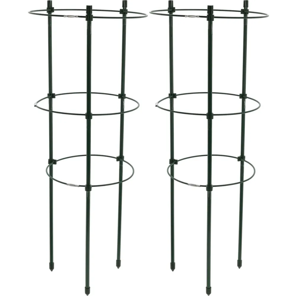 2er-Set Pflanzenstütze, rund, 45 x Ø 18 cm
